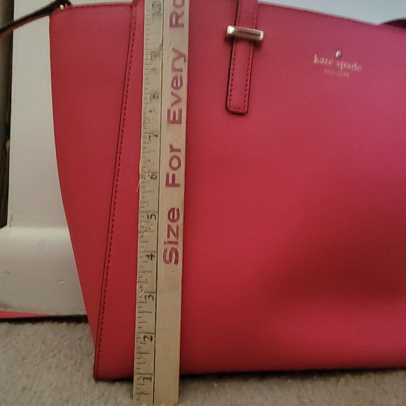 Kate Spade coral tote - Picture 8 of 10
